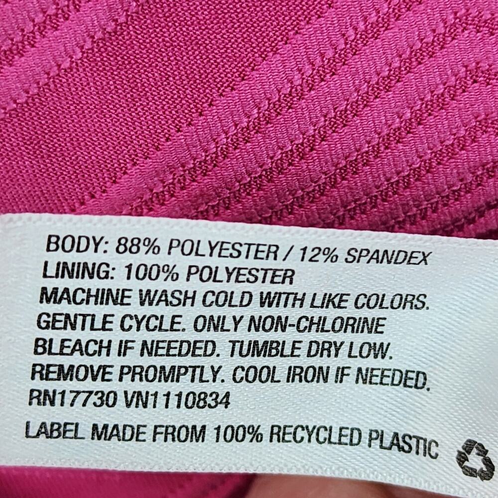 Xhilaration Bodycon Dress Juniors XS Pink Bandage Stretch Tight Mini Sexy Summer - Picture 11 of 13